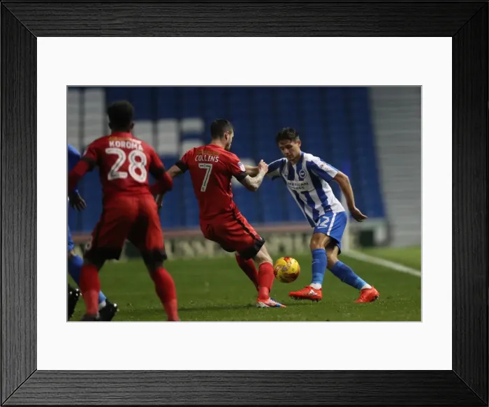 Framed Print : Brighton & Hove Albion U23s vs. Leyton Orient: Checkatrade EFL Trophy Clash at American Express Community Stadium (November 8, 2016) Framed Print : Brighton & Hove Albion U23s vs. Leyton Orient: Checkatrade EFL Trophy Clash at American Express Community Stadium (November 8, 2016)