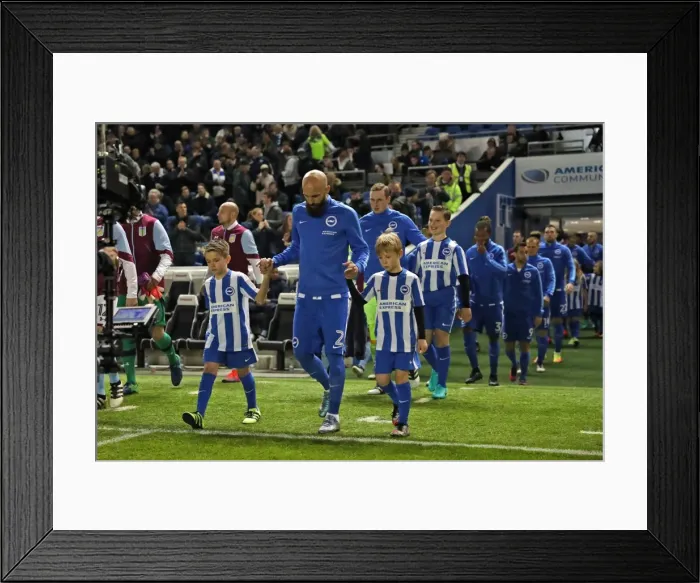 Framed Print : Championship Showdown: Brighton and Hove Albion vs. Aston Villa (Nov 18, 2016) Framed Print : Championship Showdown: Brighton and Hove Albion vs. Aston Villa (Nov 18, 2016)