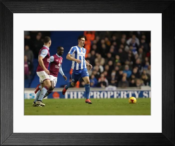 Framed Print : Championship Showdown: Brighton & Hove Albion vs. Aston Villa (18th November 2016) Framed Print : Championship Showdown: Brighton & Hove Albion vs. Aston Villa (18th November 2016)