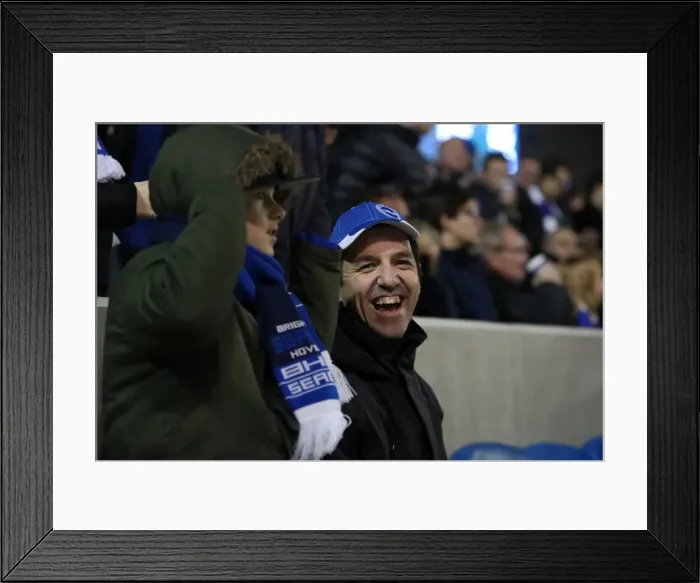 Framed Print : Championship Showdown: Brighton and Hove Albion vs. Aston Villa (November 18, 2016) Framed Print : Championship Showdown: Brighton and Hove Albion vs. Aston Villa (November 18, 2016)