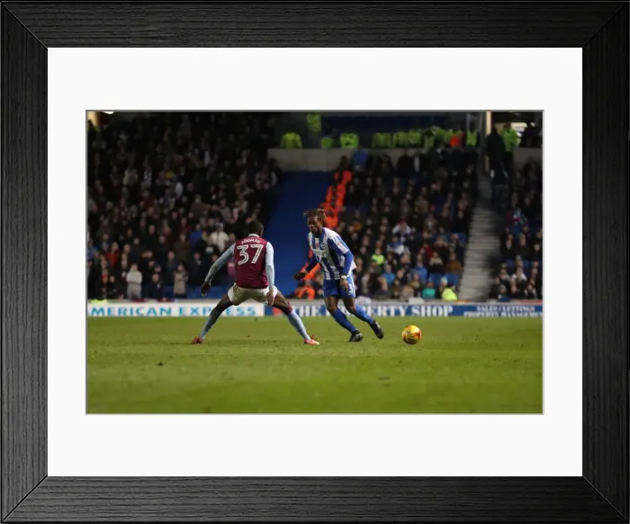 Framed Print : Brighton and Hove Albion vs. Aston Villa: EFL Sky Bet Championship Showdown at American Express Community Stadium (November 18, 2016) Framed Print : Brighton and Hove Albion vs. Aston Villa: EFL Sky Bet Championship Showdown at American Express Community Stadium (November 18, 2016)