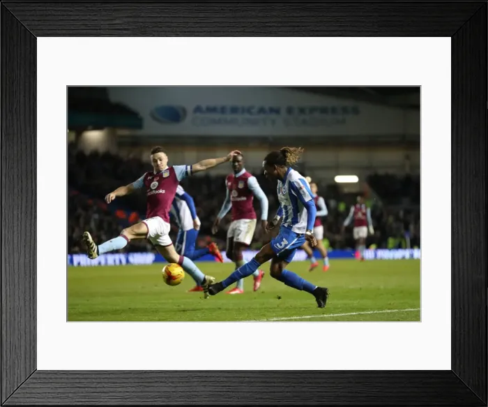 Framed Print : Championship Showdown: Brighton & Hove Albion vs. Aston Villa (November 18, 2016) Framed Print : Championship Showdown: Brighton & Hove Albion vs. Aston Villa (November 18, 2016)