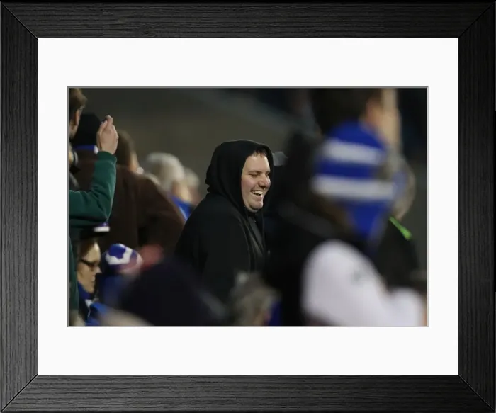 Framed Print : Brighton and Hove Albion vs. Fulham: A Championship Showdown at American Express Community Stadium (November 2016)