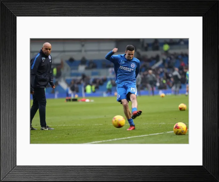 Framed Print : Brighton and Hove Albion vs. Fulham: A Championship Showdown at American Express Community Stadium (26NOV16) Framed Print : Brighton and Hove Albion vs. Fulham: A Championship Showdown at American Express Community Stadium (26NOV16)