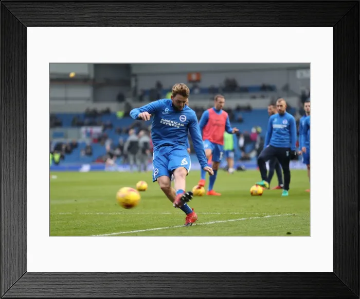 Framed Print : Brighton and Hove Albion vs. Fulham: A Championship Battle at American Express Community Stadium (26NOV16) Framed Print : Brighton and Hove Albion vs. Fulham: A Championship Battle at American Express Community Stadium (26NOV16)