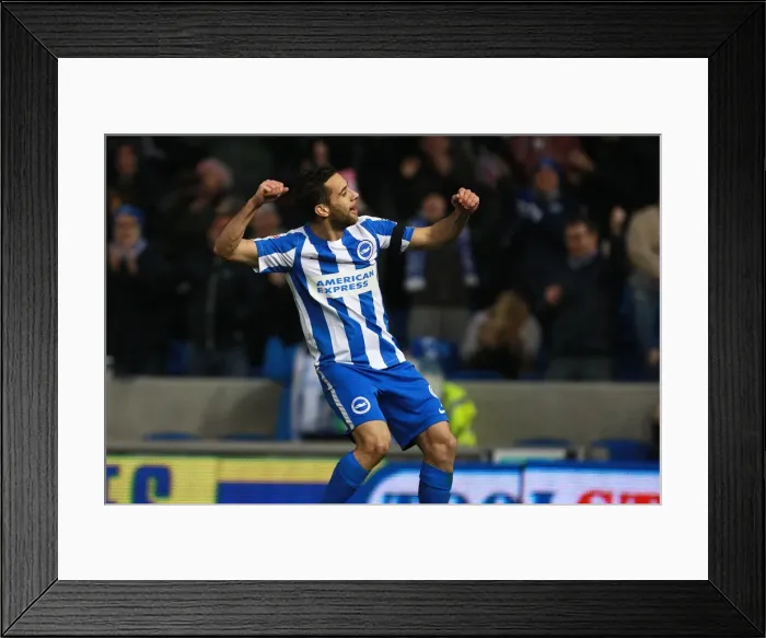 Framed Print : Sam Baldock's Dramatic Goal: Brighton & Hove Albion vs. Fulham (26NOV16) Framed Print : Sam Baldock's Dramatic Goal: Brighton & Hove Albion vs. Fulham (26NOV16)