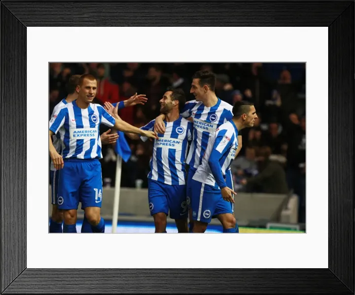 Framed Print : Sam Baldock's Dramatic Goal: Brighton & Hove Albion vs. Fulham (26NOV16) Framed Print : Sam Baldock's Dramatic Goal: Brighton & Hove Albion vs. Fulham (26NOV16)