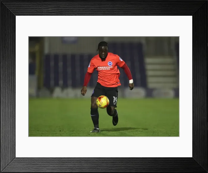 Framed Print : EFL Trophy Clash: AFC Wimbledon vs. Brighton & Hove Albion at The Cherry Red Records Stadium (06DEC16) Framed Print : EFL Trophy Clash: AFC Wimbledon vs. Brighton & Hove Albion at The Cherry Red Records Stadium (06DEC16)