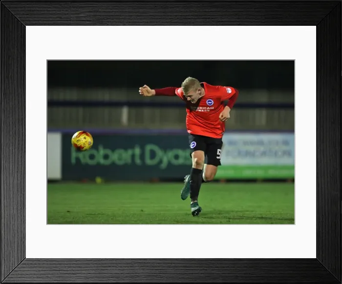 Framed Print : Brighton & Hove Albion U23s Take on AFC Wimbledon in EFL Trophy Showdown (06DEC16) Framed Print : Brighton & Hove Albion U23s Take on AFC Wimbledon in EFL Trophy Showdown (06DEC16)