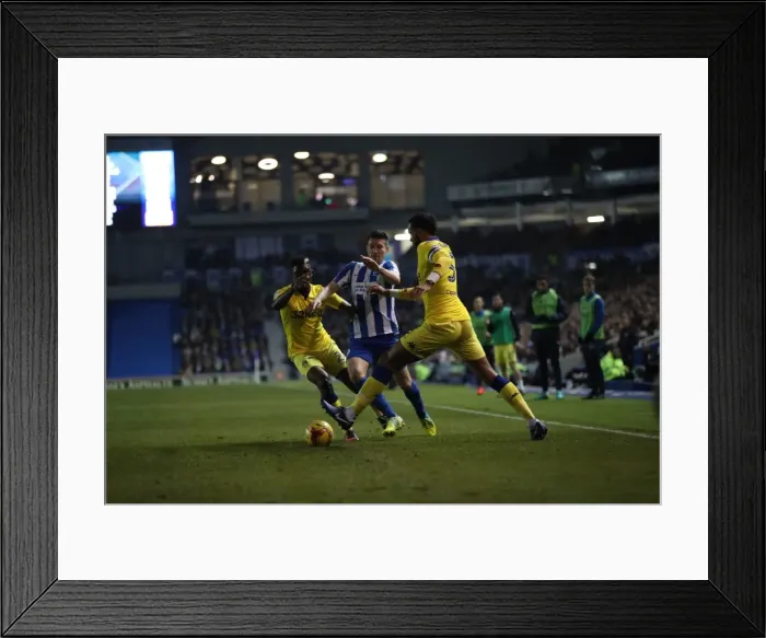 Framed Print : Brighton and Hove Albion vs. Leeds United: EFL Sky Bet Championship Showdown at American Express Community Stadium (December 9, 2016) Framed Print : Brighton and Hove Albion vs. Leeds United: EFL Sky Bet Championship Showdown at American Express Community Stadium (December 9, 2016)