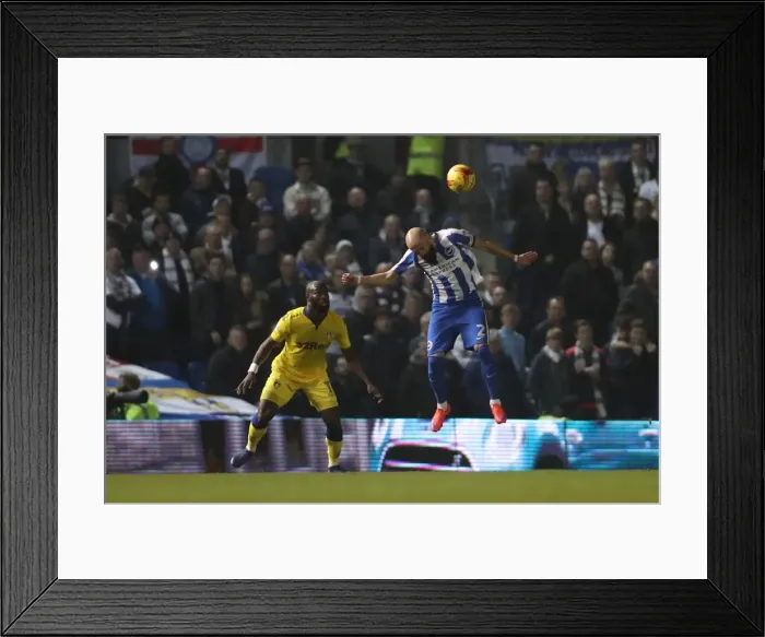 Framed Print : Brighton and Hove Albion vs. Leeds United: EFL Sky Bet Championship Showdown at American Express Community Stadium (December 9, 2016) Framed Print : Brighton and Hove Albion vs. Leeds United: EFL Sky Bet Championship Showdown at American Express Community Stadium (December 9, 2016)