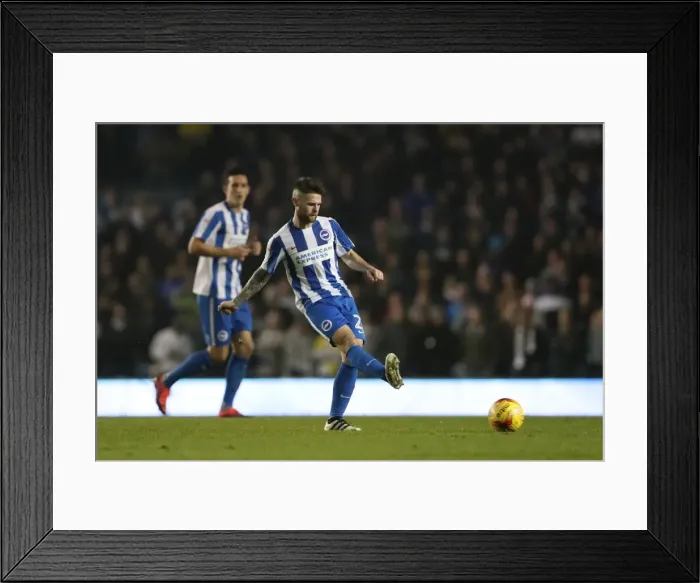 Framed Print : Brighton and Hove Albion vs. Leeds United: EFL Sky Bet Championship Showdown at American Express Community Stadium (December 9, 2016) Framed Print : Brighton and Hove Albion vs. Leeds United: EFL Sky Bet Championship Showdown at American Express Community Stadium (December 9, 2016)