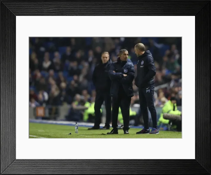 Framed Print : Brighton and Hove Albion vs. Leeds United: EFL Sky Bet Championship Showdown at American Express Community Stadium (December 9, 2016) Framed Print : Brighton and Hove Albion vs. Leeds United: EFL Sky Bet Championship Showdown at American Express Community Stadium (December 9, 2016)