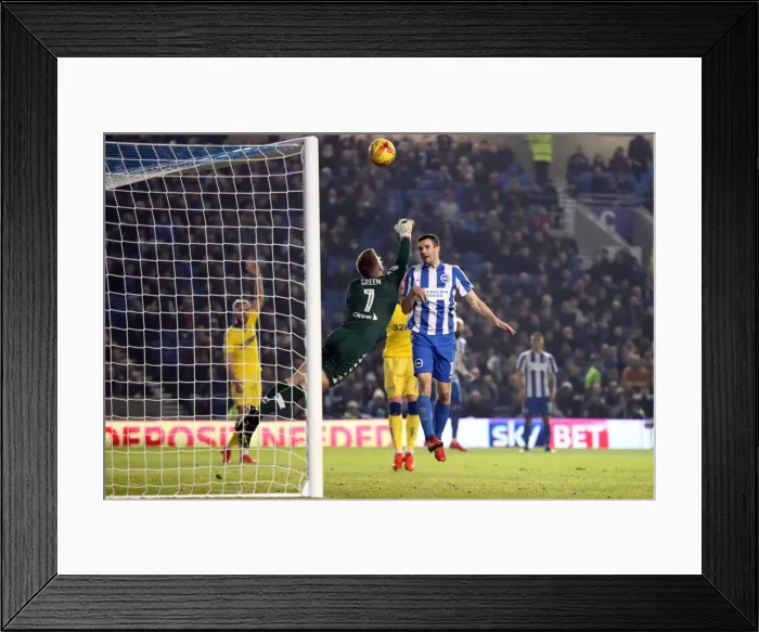 Framed Print : Brighton and Hove Albion vs. Leeds United: EFL Sky Bet Championship Showdown at American Express Community Stadium (December 9, 2016) Framed Print : Brighton and Hove Albion vs. Leeds United: EFL Sky Bet Championship Showdown at American Express Community Stadium (December 9, 2016)