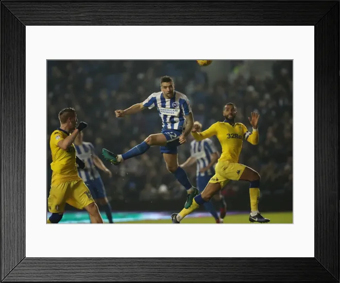 Framed Print : Brighton and Hove Albion vs. Leeds United: EFL Sky Bet Championship Showdown at American Express Community Stadium (December 9, 2016) Framed Print : Brighton and Hove Albion vs. Leeds United: EFL Sky Bet Championship Showdown at American Express Community Stadium (December 9, 2016)