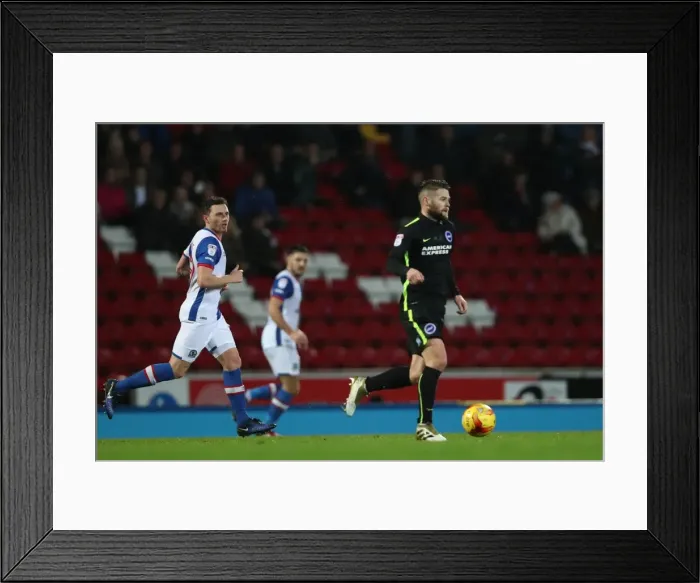 Framed Print : Decisive Moment: Blackburn Rovers vs. Brighton and Hove Albion, EFL Sky Bet Championship, 13th December 2016 Framed Print : Decisive Moment: Blackburn Rovers vs. Brighton and Hove Albion, EFL Sky Bet Championship, 13th December 2016