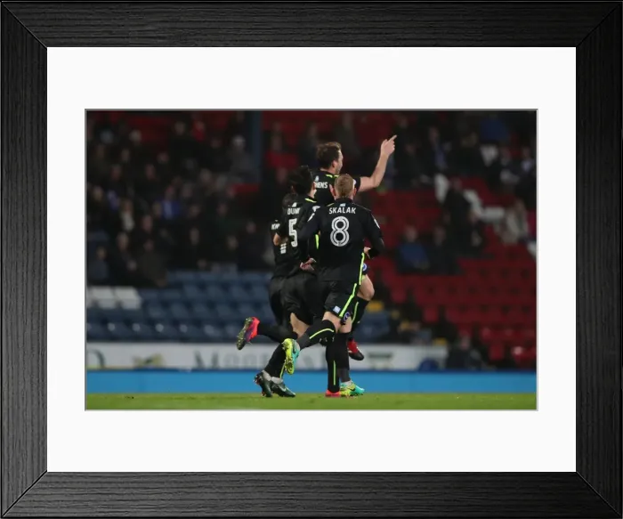 Framed Print : Decisive Moment: Blackburn Rovers vs. Brighton and Hove Albion, EFL Sky Bet Championship (13DEC16) Framed Print : Decisive Moment: Blackburn Rovers vs. Brighton and Hove Albion, EFL Sky Bet Championship (13DEC16)