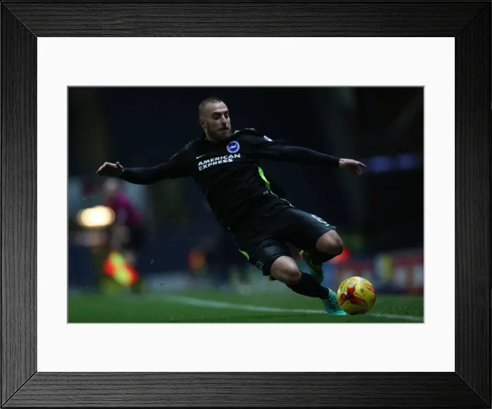 Framed Print : Decisive Moment: Blackburn Rovers vs. Brighton and Hove Albion, EFL Sky Bet Championship (13DEC16) Framed Print : Decisive Moment: Blackburn Rovers vs. Brighton and Hove Albion, EFL Sky Bet Championship (13DEC16)
