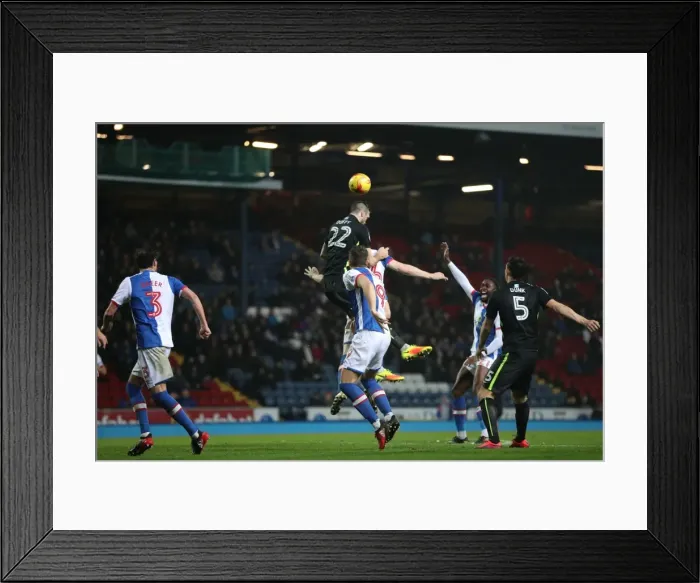 Framed Print : Decisive Moment at Ewood Park: Blackburn Rovers vs. Brighton and Hove Albion, EFL Sky Bet Championship (13DEC16) Framed Print : Decisive Moment at Ewood Park: Blackburn Rovers vs. Brighton and Hove Albion, EFL Sky Bet Championship (13DEC16)