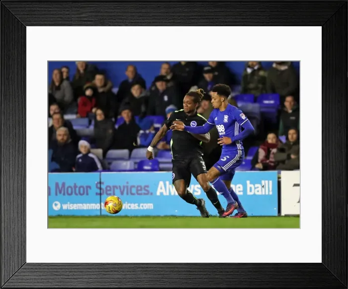 Framed Print : Battling in the Championship: Birmingham vs. Brighton (17DEC16) Framed Print : Battling in the Championship: Birmingham vs. Brighton (17DEC16)