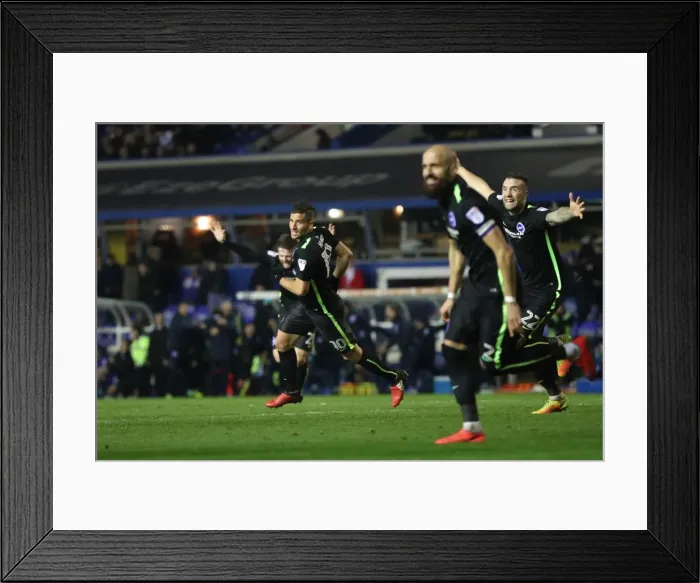 Framed Print : Decisive Moment: Birmingham vs. Brighton - EFL Sky Bet Championship Clash (17DEC16) Framed Print : Decisive Moment: Birmingham vs. Brighton - EFL Sky Bet Championship Clash (17DEC16)