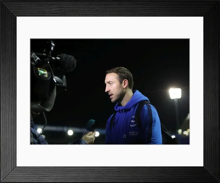 Framed Print : Battling in the Championship: Birmingham City vs. Brighton & Hove Albion (17DEC16) Framed Print : Battling in the Championship: Birmingham City vs. Brighton & Hove Albion (17DEC16)