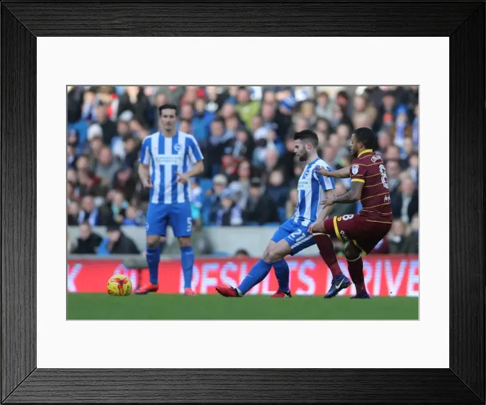 Framed Print : Brighton and Hove Albion vs. Queens Park Rangers: EFL Sky Bet Championship Battle at American Express Community Stadium (27DEC16) Framed Print : Brighton and Hove Albion vs. Queens Park Rangers: EFL Sky Bet Championship Battle at American Express Community Stadium (27DEC16)