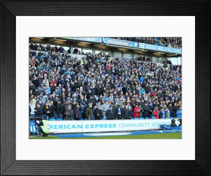 Framed Print : Brighton and Hove Albion vs. Queens Park Rangers: EFL Sky Bet Championship Battle at American Express Community Stadium (27DEC16) Framed Print : Brighton and Hove Albion vs. Queens Park Rangers: EFL Sky Bet Championship Battle at American Express Community Stadium (27DEC16)