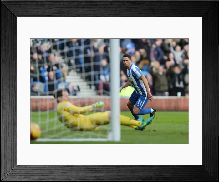 Framed Print : Brighton and Hove Albion vs. Queens Park Rangers: EFL Sky Bet Championship Showdown at American Express Community Stadium (27DEC16) Framed Print : Brighton and Hove Albion vs. Queens Park Rangers: EFL Sky Bet Championship Showdown at American Express Community Stadium (27DEC16)