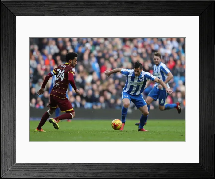 Framed Print : Brighton and Hove Albion vs. Queens Park Rangers: EFL Sky Bet Championship Showdown at American Express Community Stadium (27DEC16) Framed Print : Brighton and Hove Albion vs. Queens Park Rangers: EFL Sky Bet Championship Showdown at American Express Community Stadium (27DEC16)