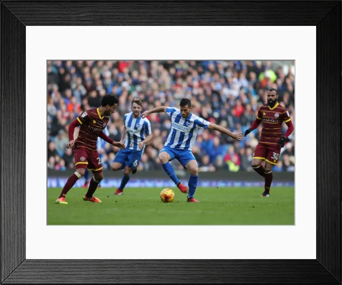 Framed Print : Championship Showdown: Brighton and Hove Albion vs. Queens Park Rangers at American Express Community Stadium (27DEC16) Framed Print : Championship Showdown: Brighton and Hove Albion vs. Queens Park Rangers at American Express Community Stadium (27DEC16)