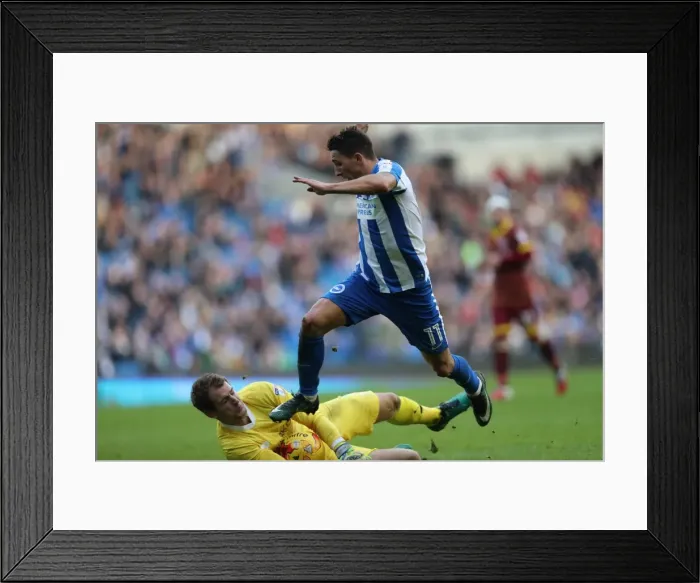 Framed Print : Brighton and Hove Albion vs. Queens Park Rangers: A Fierce EFL Sky Bet Championship Clash at American Express Community Stadium (27DEC16) Framed Print : Brighton and Hove Albion vs. Queens Park Rangers: A Fierce EFL Sky Bet Championship Clash at American Express Community Stadium (27DEC16)