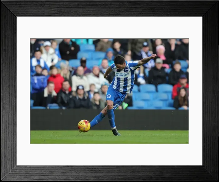 Framed Print : Brighton and Hove Albion vs. Queens Park Rangers: EFL Sky Bet Championship Battle at American Express Community Stadium (27DEC16) Framed Print : Brighton and Hove Albion vs. Queens Park Rangers: EFL Sky Bet Championship Battle at American Express Community Stadium (27DEC16)