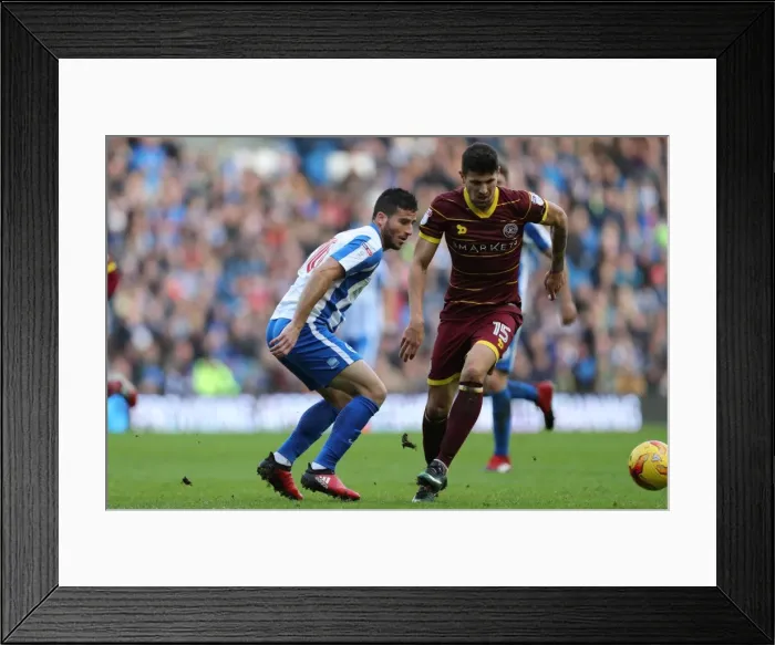 Framed Print : Brighton and Hove Albion vs. Queens Park Rangers: EFL Sky Bet Championship Battle at American Express Community Stadium (December 2016) Framed Print : Brighton and Hove Albion vs. Queens Park Rangers: EFL Sky Bet Championship Battle at American Express Community Stadium (December 2016)