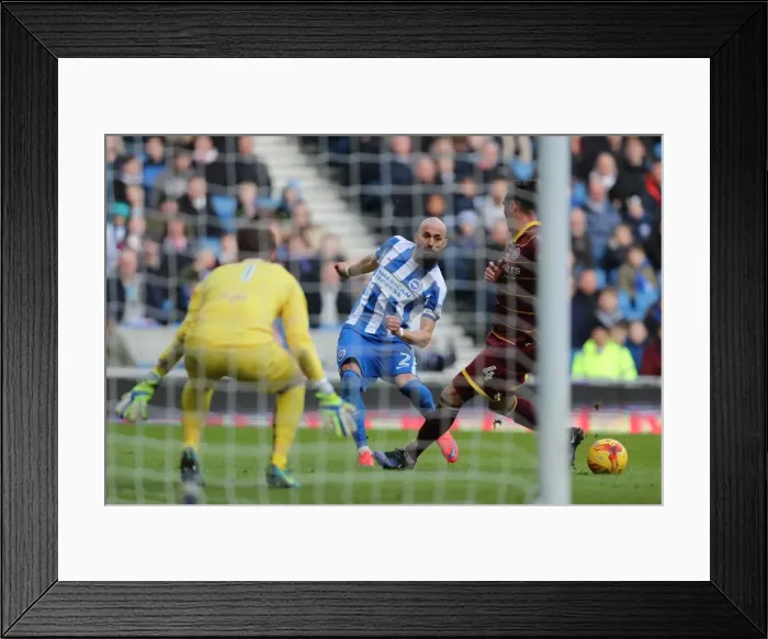 Framed Print : Brighton and Hove Albion vs. Queens Park Rangers: EFL Sky Bet Championship Battle at American Express Community Stadium (27DEC16) Framed Print : Brighton and Hove Albion vs. Queens Park Rangers: EFL Sky Bet Championship Battle at American Express Community Stadium (27DEC16)