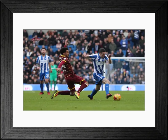 Framed Print : Brighton and Hove Albion vs. Queens Park Rangers: EFL Sky Bet Championship Battle at American Express Community Stadium (27DEC16) Framed Print : Brighton and Hove Albion vs. Queens Park Rangers: EFL Sky Bet Championship Battle at American Express Community Stadium (27DEC16)