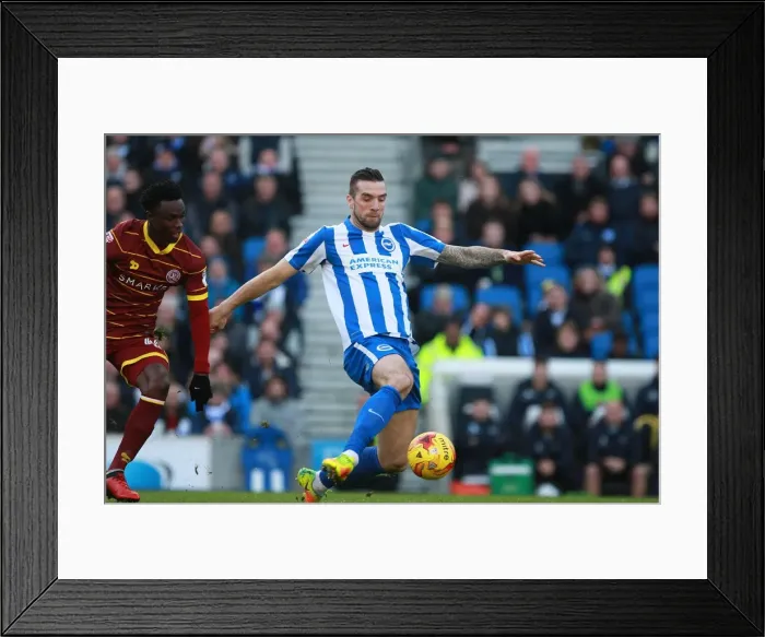 Framed Print : Brighton & Hove Albion vs. Queens Park Rangers: Shane Duffy's Determined Performance in the EFL Sky Bet Championship, December 2016 Framed Print : Brighton & Hove Albion vs. Queens Park Rangers: Shane Duffy's Determined Performance in the EFL Sky Bet Championship, December 2016