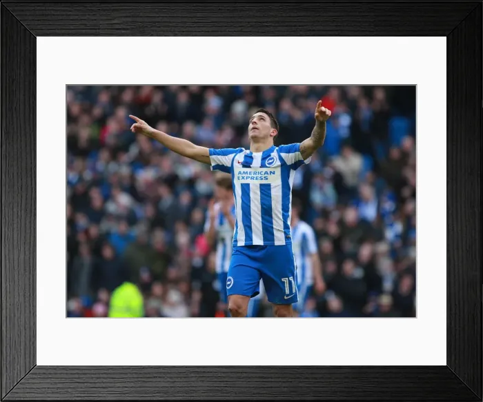 Framed Print : Brighton & Hove Albion's Anthony Knockaert Celebrates Goal Against Queens Park Rangers, EFL Sky Bet Championship 2016 Framed Print : Brighton & Hove Albion's Anthony Knockaert Celebrates Goal Against Queens Park Rangers, EFL Sky Bet Championship 2016