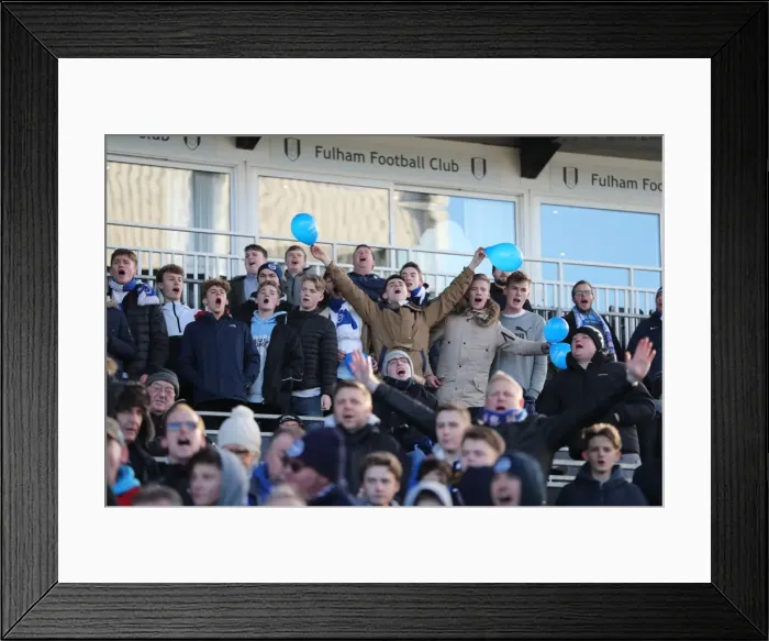 Framed Print : Intense Championship Showdown: Fulham vs. Brighton and Hove Albion at Craven Cottage (02.01.17) Framed Print : Intense Championship Showdown: Fulham vs. Brighton and Hove Albion at Craven Cottage (02.01.17)