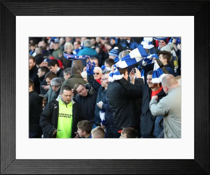Framed Print : Brighton and Hove Albion vs. Fulham: EFL Sky Bet Championship Showdown at Craven Cottage (02.01.17) Framed Print : Brighton and Hove Albion vs. Fulham: EFL Sky Bet Championship Showdown at Craven Cottage (02.01.17)