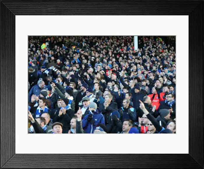 Framed Print : Brighton and Hove Albion vs. Fulham: EFL Sky Bet Championship Showdown at Craven Cottage (02.01.17) Framed Print : Brighton and Hove Albion vs. Fulham: EFL Sky Bet Championship Showdown at Craven Cottage (02.01.17)