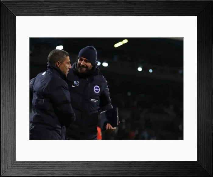 Framed Print : Brighton and Hove Albion vs. Fulham: EFL Sky Bet Championship Showdown at Craven Cottage (02.01.17) Framed Print : Brighton and Hove Albion vs. Fulham: EFL Sky Bet Championship Showdown at Craven Cottage (02.01.17)
