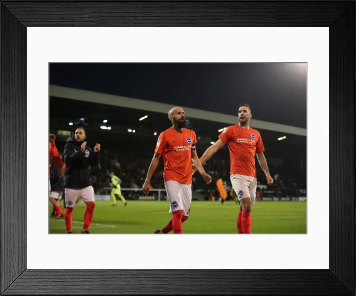 Framed Print : Brighton and Hove Albion vs. Fulham: EFL Sky Bet Championship Showdown at Craven Cottage (02.01.17) Framed Print : Brighton and Hove Albion vs. Fulham: EFL Sky Bet Championship Showdown at Craven Cottage (02.01.17)
