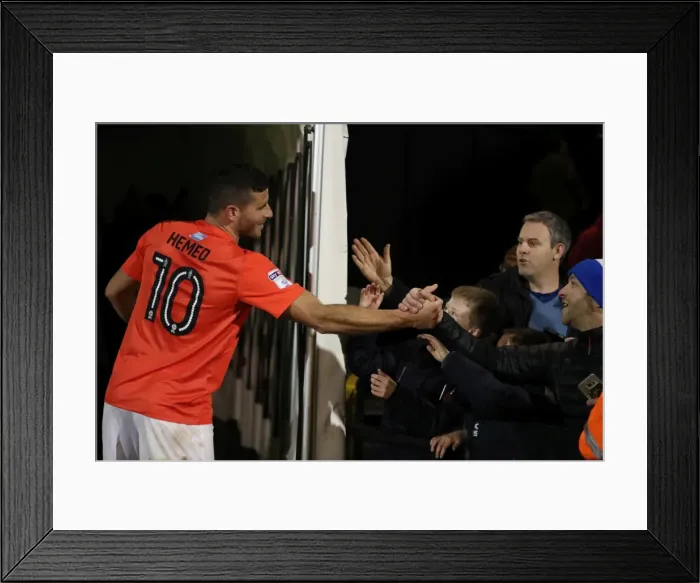 Framed Print : Brighton and Hove Albion vs. Fulham: EFL Sky Bet Championship Showdown at Craven Cottage (02.01.17)