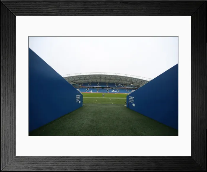 Framed Print : Brighton and Hove Albion vs. Milton Keynes Dons: FA Cup 3rd Round Clash at American Express Community Stadium (07JAN17) Framed Print : Brighton and Hove Albion vs. Milton Keynes Dons: FA Cup 3rd Round Clash at American Express Community Stadium (07JAN17)