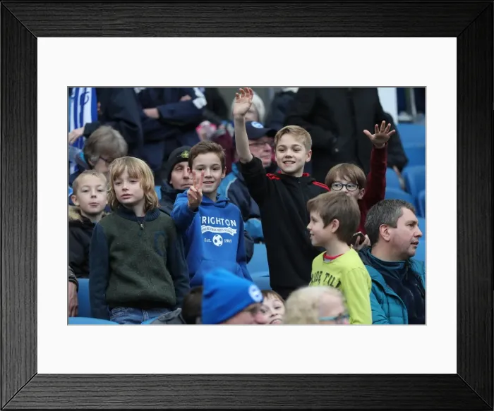 Framed Print : Brighton and Hove Albion vs. Milton Keynes Dons: FA Cup 3rd Round Battle at American Express Community Stadium (January 7, 2017) Framed Print : Brighton and Hove Albion vs. Milton Keynes Dons: FA Cup 3rd Round Battle at American Express Community Stadium (January 7, 2017)