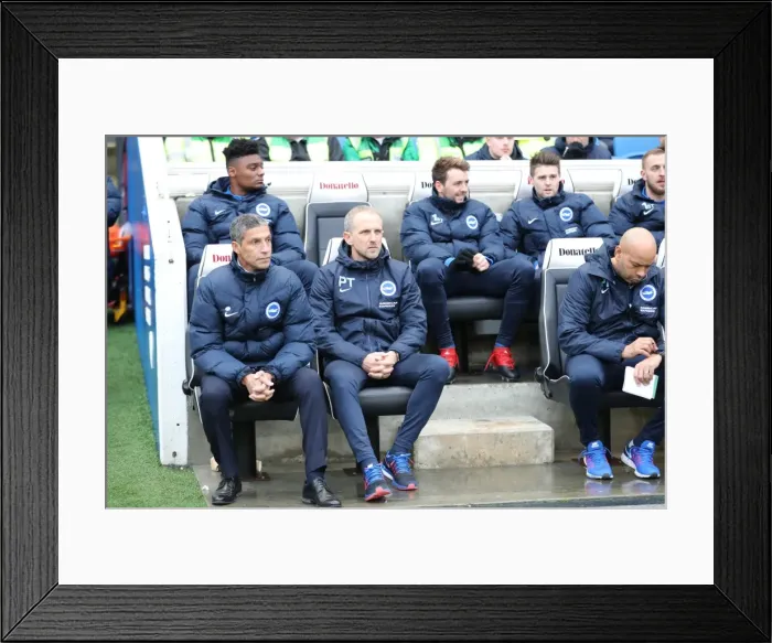Framed Print : FA Cup 3rd Round: Brighton and Hove Albion vs Milton Keynes Dons Clash at American Express Community Stadium (30DEC16) Framed Print : FA Cup 3rd Round: Brighton and Hove Albion vs Milton Keynes Dons Clash at American Express Community Stadium (30DEC16)