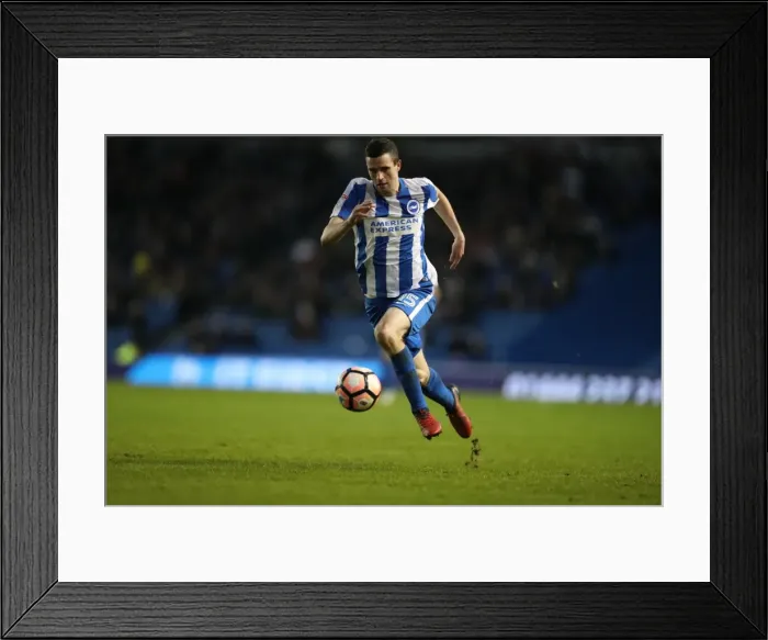 Framed Print : Brighton and Hove Albion vs Milton Keynes Dons: FA Cup Third Round Battle at American Express Community Stadium (December 2016)