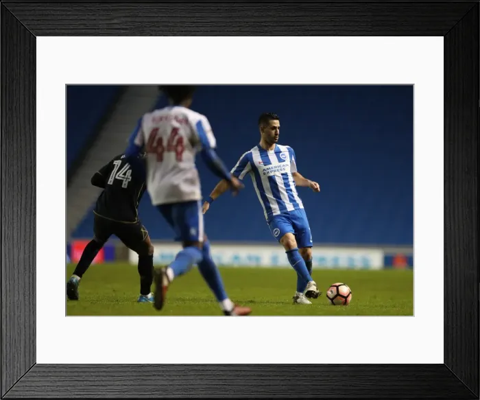 Framed Print : Brighton and Hove Albion vs Milton Keynes Dons: FA Cup 3rd Round Clash at American Express Community Stadium (January 7, 2017) Framed Print : Brighton and Hove Albion vs Milton Keynes Dons: FA Cup 3rd Round Clash at American Express Community Stadium (January 7, 2017)