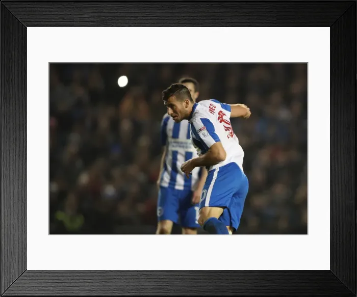 Framed Print : Brighton and Hove Albion vs Milton Keynes Dons: FA Cup 3rd Round Battle at American Express Community Stadium (January 2017) Framed Print : Brighton and Hove Albion vs Milton Keynes Dons: FA Cup 3rd Round Battle at American Express Community Stadium (January 2017)